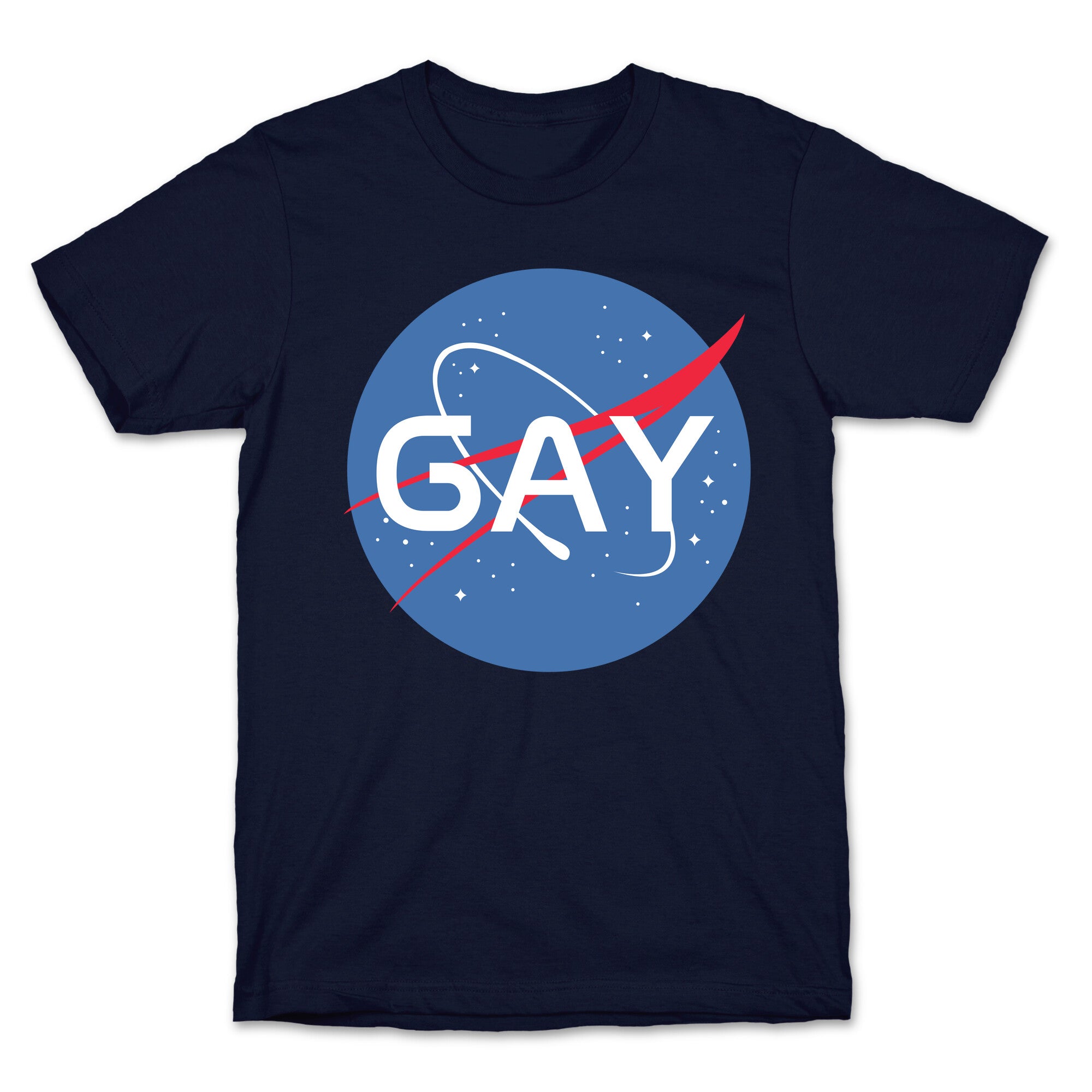 Gay Nasa Parody T-Shirt